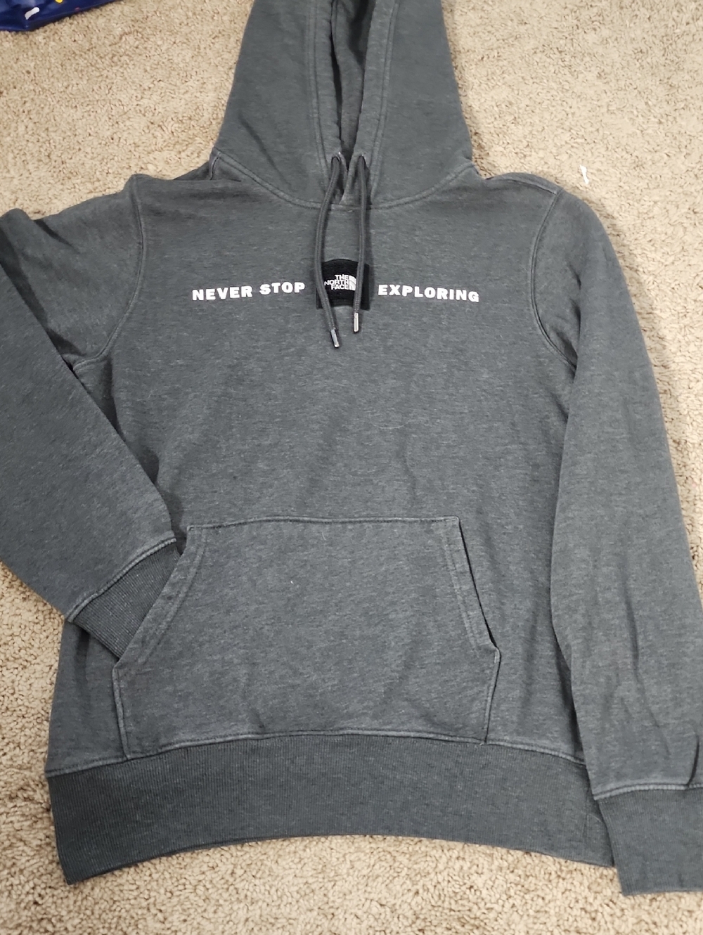 The North Face Men’s 'Never Stop Exploring' Hoodie - Charcoal Gray